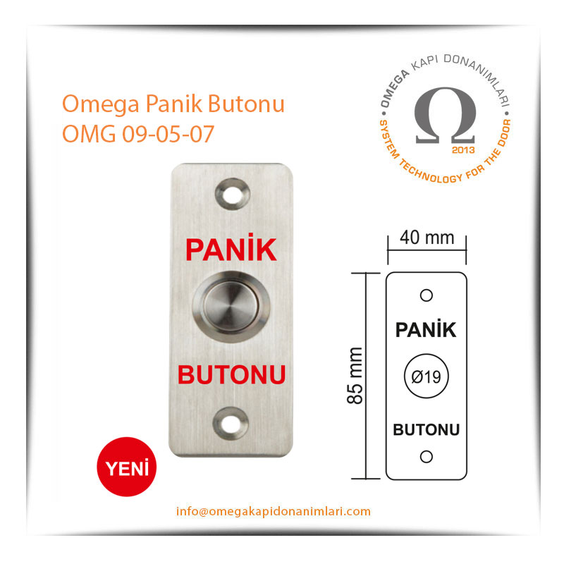 Omega Panik Butonu OMG 09-05-07