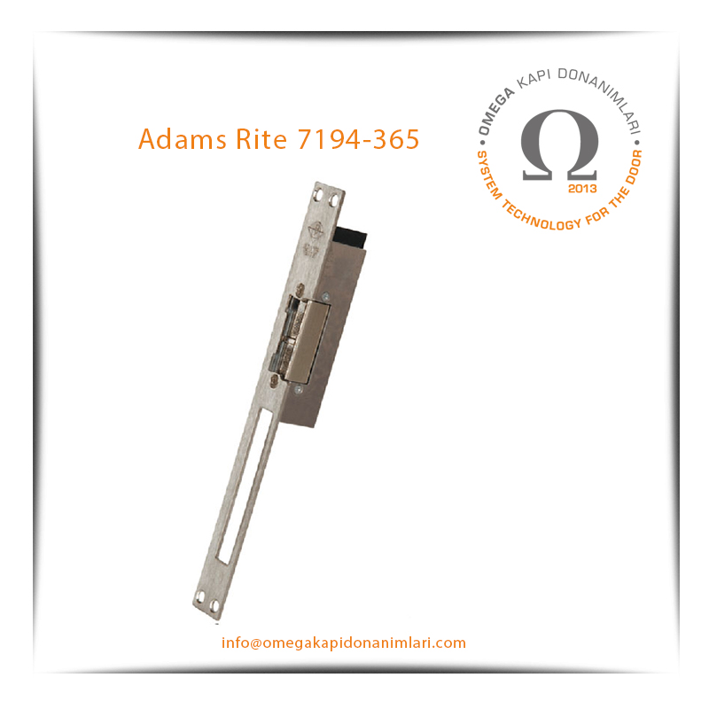 Adams Rite 7194-365 Elektrikli Kilit Karşılığı Bas Aç