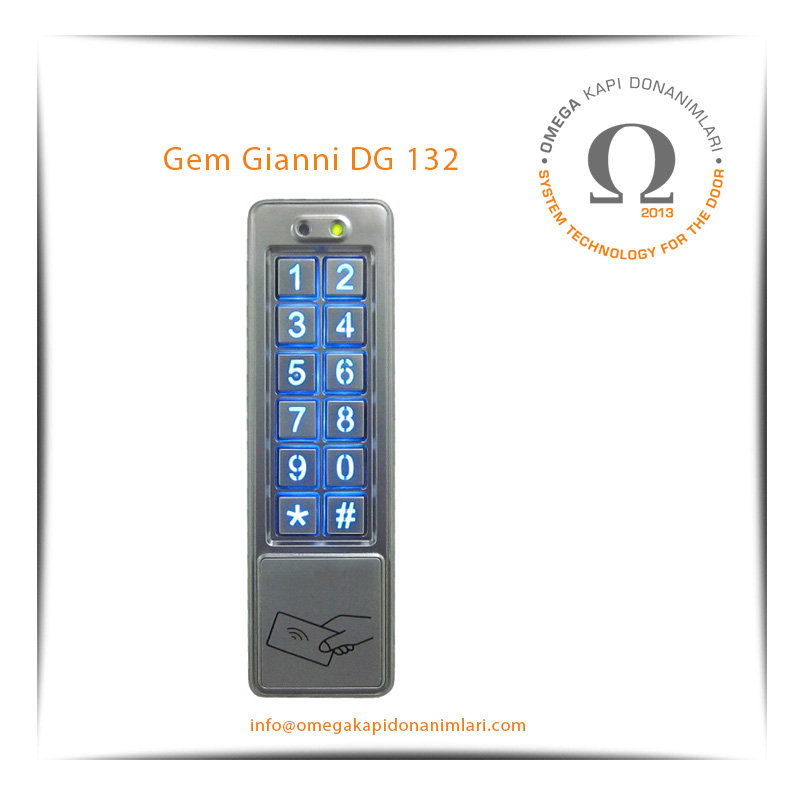 Gem Gianni DG 132 Geçiş Kontrol Sistemi