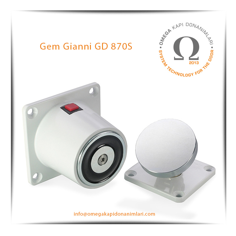 Gem Gianni GD 870S Manyetik Kapı Tutucu
