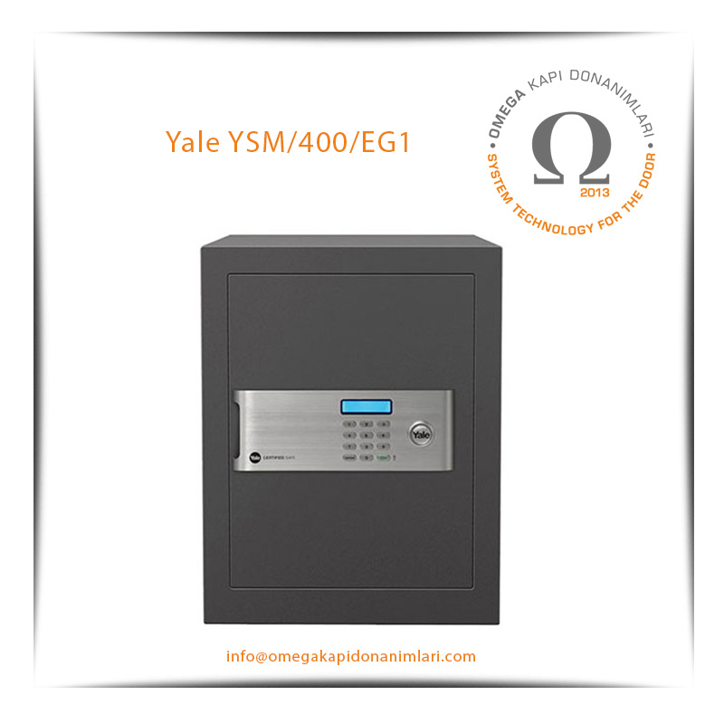 Yale Güvenlik Sertifikalı Kasa Ev Tipi YSM/400/EG1